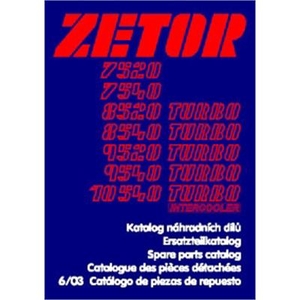 Zetor Z 7540 - Z 10540 - URIII