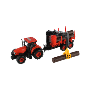 Flywheel ZETOR tractor toy with trailer and loading arm