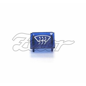 Symbol - vyhřívání zrcátka COBO (F)