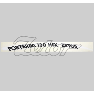 Nápis Forterra 130 HSX pravý (Fx)