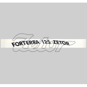 Nápis boční pravý Forterra 125 (FRT10)