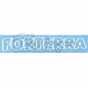 Nápis Forterra pravý (FRT4-P) /ND/