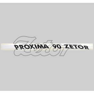 Nápis Zetor Proxima 90 pravý M13