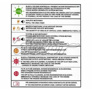 Štítek upozornění (P)