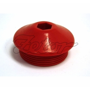 Zátka malá - červená 1.9.2009< (P,F)