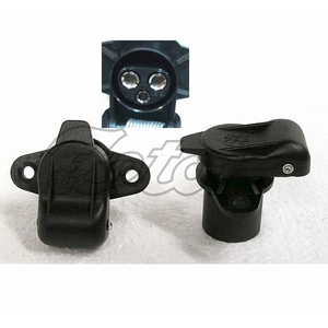 Zásuvka 12V EU - třípolová (P,F,Cr)