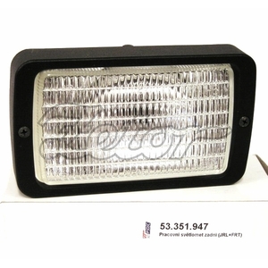 Pracovní světlomet zadní (P,F)