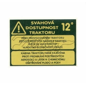 Svahová dostupnost 12° (P,F)