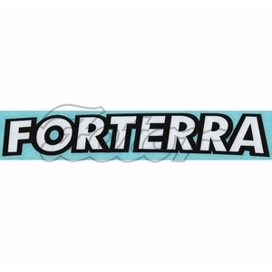 Nápis boční levý Forterra (FRT)