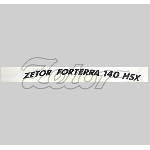 Nápis Forterra 140 HSX levý (Fx)