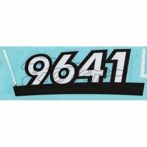 Nápis boční levý 9641 (FRT4-P)