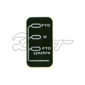 Štítek řazení PTO (F)