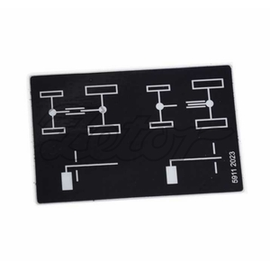 Štítek předního náhonu