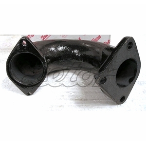 Výfukové koleno s otvorem 2+BK 72 (URI)