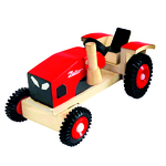Dřevěný traktor ZETOR 