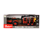 Flywheel ZETOR tractor toy with trailer and loading arm